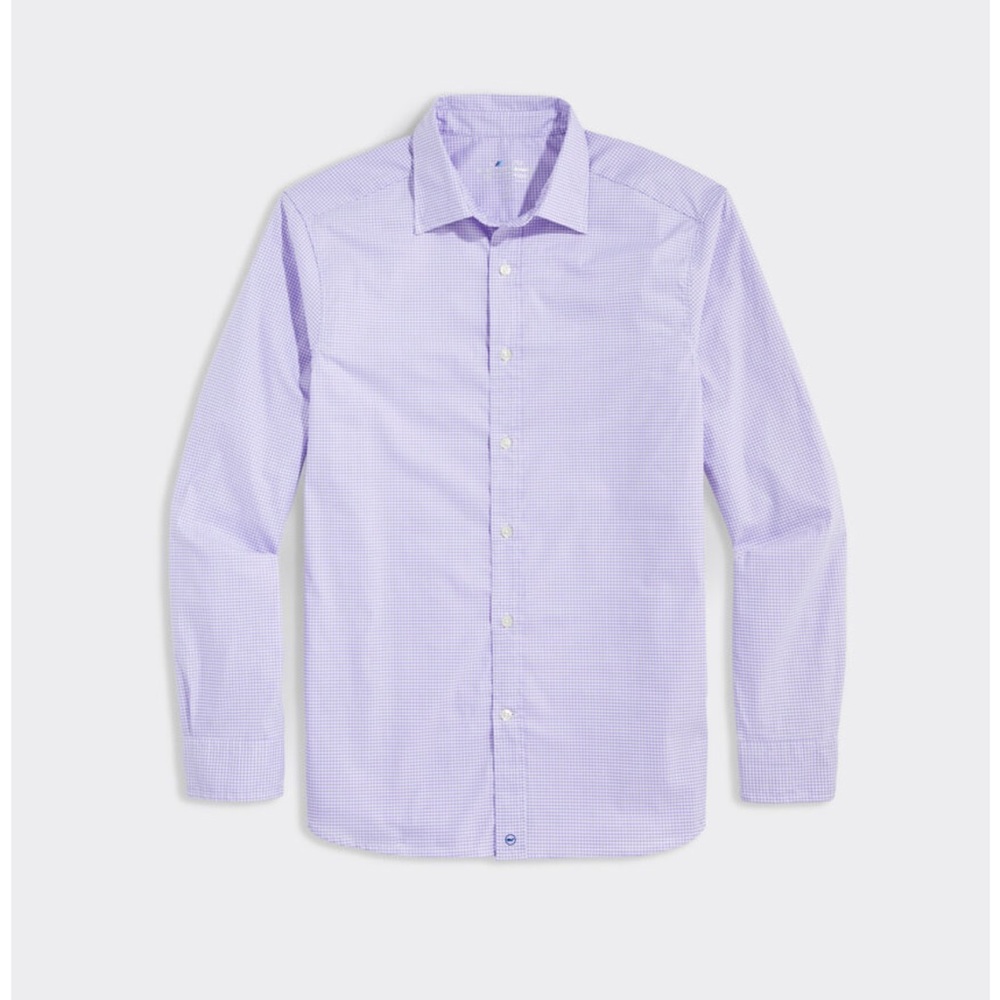 Vineyard Vines classic fit Murray shirt in “freesia plaid”